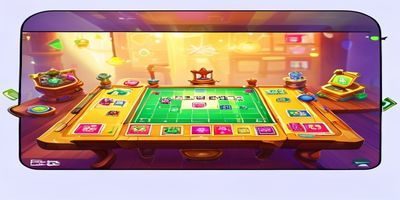 开元棋牌升级游戏界面，四人对战牌桌，团队配合策略感强，暖黄色背景营造欢乐氛围